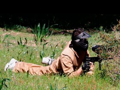Paintball pack normal en Chiclana 350 bolas