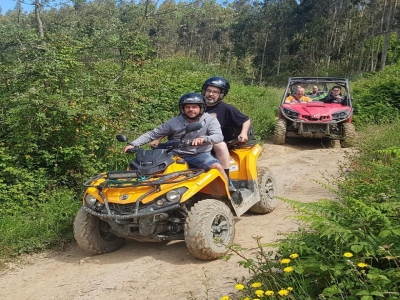 Ruta en quad 1 hora por río España