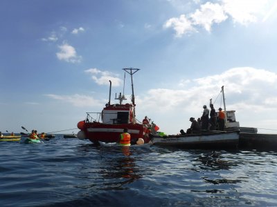 Ruta en kayak Almadabraba Ceuta 1h 30 min