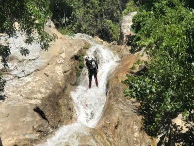 Barranquismo río Grande Zarzalones en Yunquera 3h