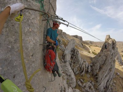 Vía Ferrata Avanzado El Caimán 4h