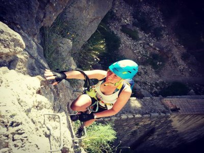 Vía ferrata Benaoján en Grazalema nivel medio 1h30