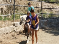  Classe d'équitation en poney à Barcelone 