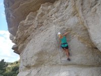  Section of the via ferrata 