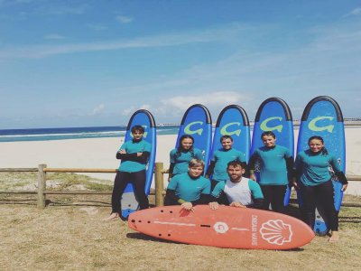 Curso de surf intensivo em Playa de Sabón 5 dias