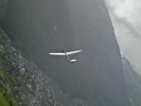  Glider from low angle view