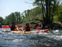 Flussabwärts in der Gegend von Sanjuanejo 