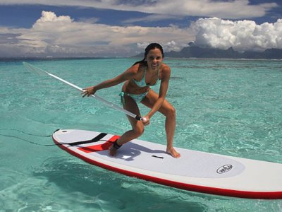 Kiteloop School Paddle Surf