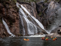 Tour en kayak por la cascada de Ézaro + snack