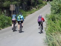  Pedaling uphill 