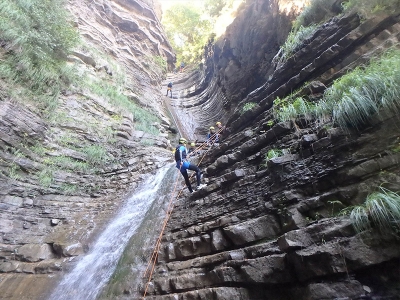 Descent of the Furco ravine in Torla medium level 2h