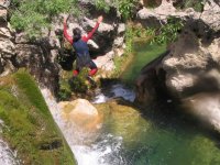 Viviendo la adrenalina en Cañones de la Cerrada del Utrero