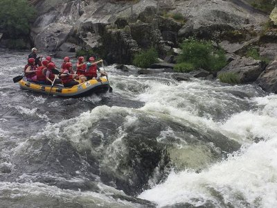 Rafting por el río Deza en Pontevedra 8 km