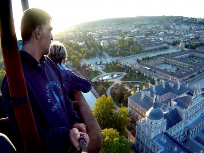 Vol en montgolfière pour couples et hôtel à Aranjuez