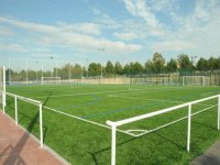  Grass soccer field 