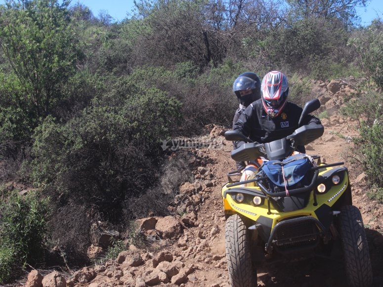 Ruta off road en quad de Arona a Vilaflor 230 h desde 140€