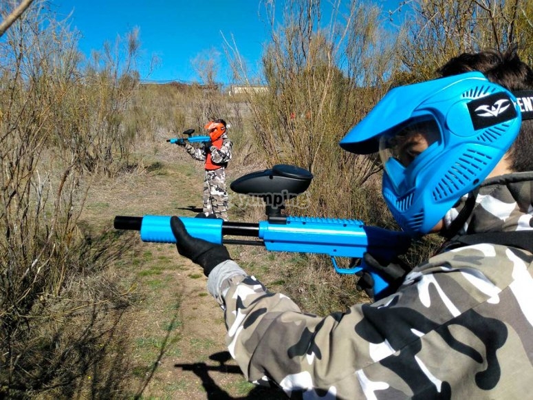 Paintball infantil con 100 bolas María de Huerva desde 10€