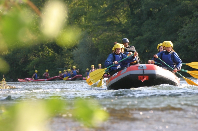 Raft Luchon All Publy in the Pyrennes