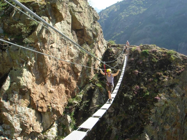 Meio dia Via Ferrata em Gavarnie-Gèdre