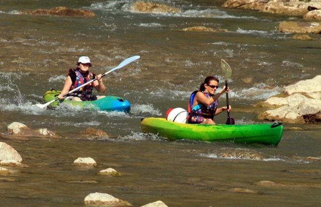 Paseo en canoa y descenso de 27 km en Vercors