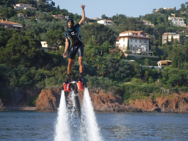 Sesión de introducción al Flyboard en Cannes 20 min