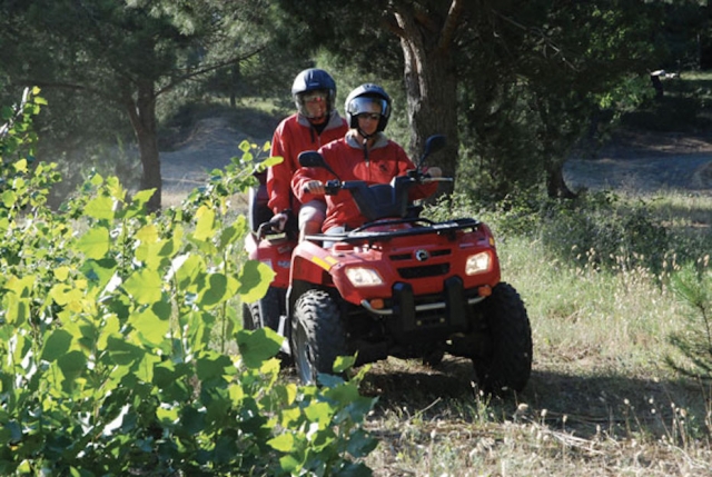 Fahrt mit dem Zweisitzer-Quad nach Agde, 1 Stunde