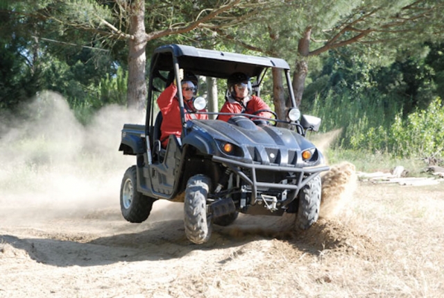 Paseo en buggy para dos personas hasta Agde 1 hora