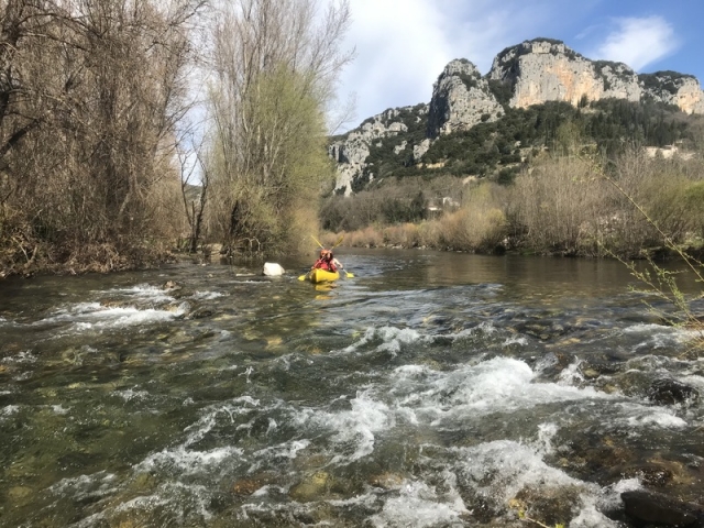 Alquiler de canoas en las gargantas del Hérault 3 horas
