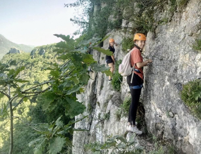 Alquiler Pack vía ferrata+tiro Gouffre d’Enfer 1d