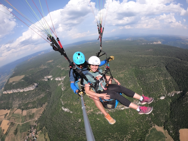 Vuelo en parapente en Millau + Vídeo 20 min
