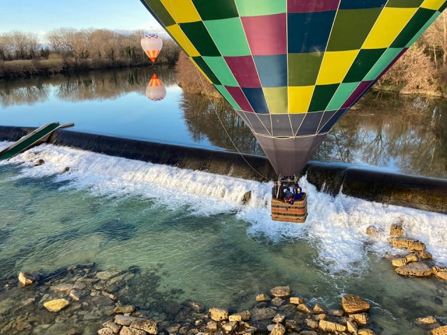 Vuelo en globo aerostático por las gargantas del Verdon - 1 hora