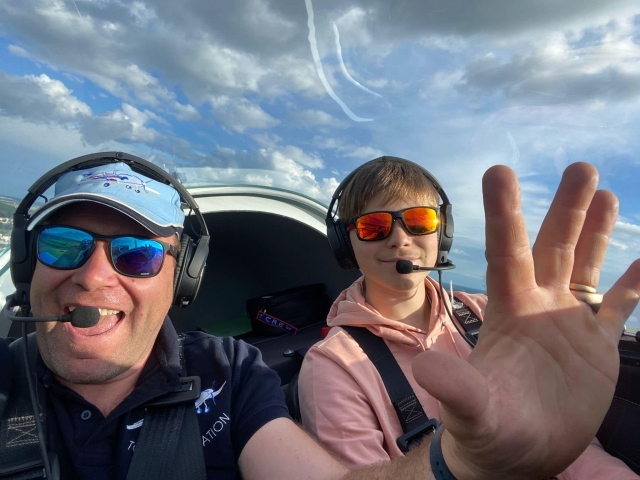 Vuelo de introducción de 1 hora a Saint-Cyr-l'Ecole