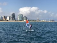  Windsurfen lernen in Barcelona 