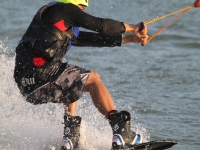 Sesión de wakeboard