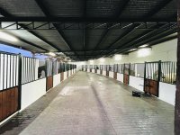  Stables in the equestrian center 