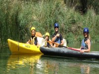  Family route in canoe in El Vado 