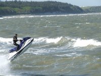 Jet ski en la costa de Ibiza