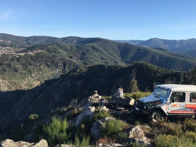 Route in a 4x4 Jeep through Vale de Paiva and Puente 516.3h