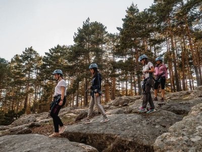 Via ferrata à Duruelo de la Sierra enfants, 2h