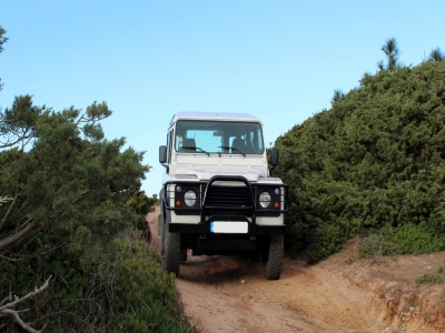 乘船游览和穿越阿拉比达 8 小时的 4x4 路线