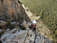 En la ferrata alicantina