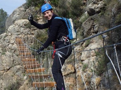 Enguera Via Ferrata in Valencia for 4 hours