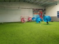  Soccer game zorbing 