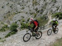 Mountain bike en la sierra