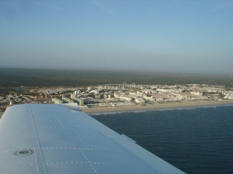  From the air 