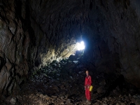 Espeleología Cueva del Escalón Iniciación + fotos