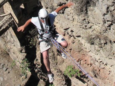 Salto de puenting en Alcoi, Alicante