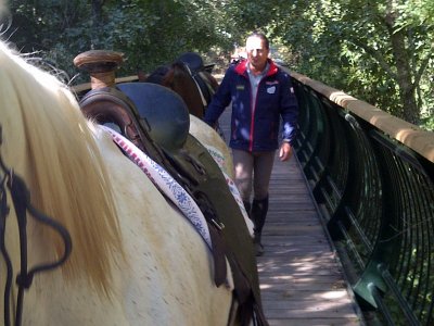2 h. de ruta a caballo en Cazalla de la Sierra