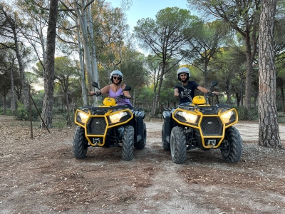 Ruta en quad biplaza por Pinares de Roche, 90 min