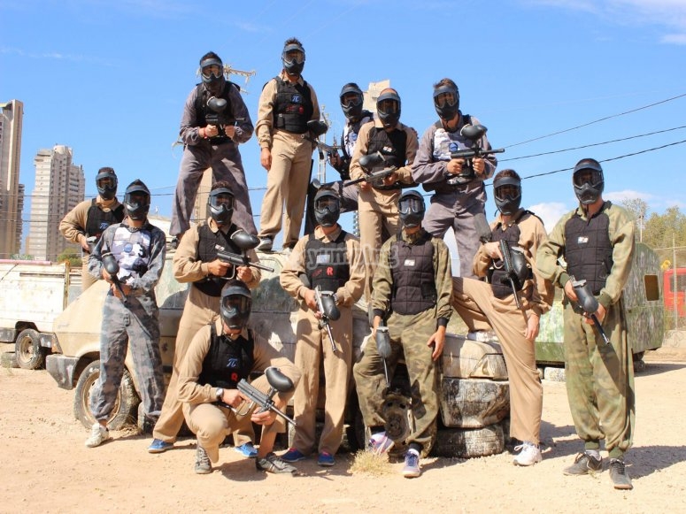 Paintball Benidorm, precios y reservas 2024